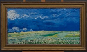 The 3D replicas of Van Gogh's work, including Wheatfield under Thunderclouds, above, are almost indistinguishable from the originals, say museum curators Photograph: © Van Gogh Museum Amsterdam